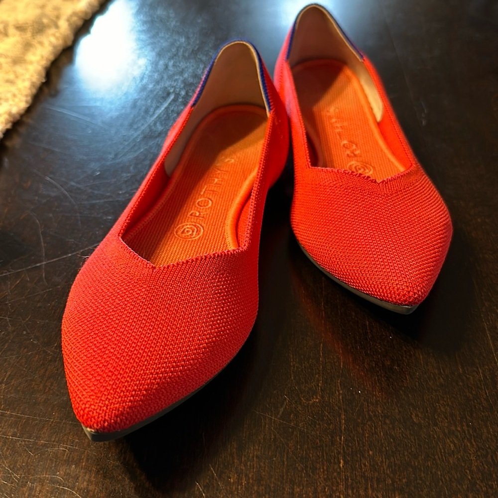 Rothy’s Flame Point 8.5